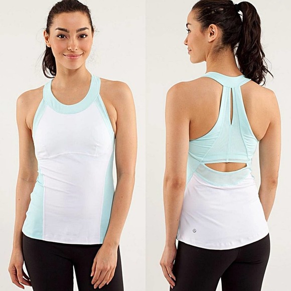 lululemon athletica Tops - Lululemon RUN: Make It Count Mesh Colorblock Tank